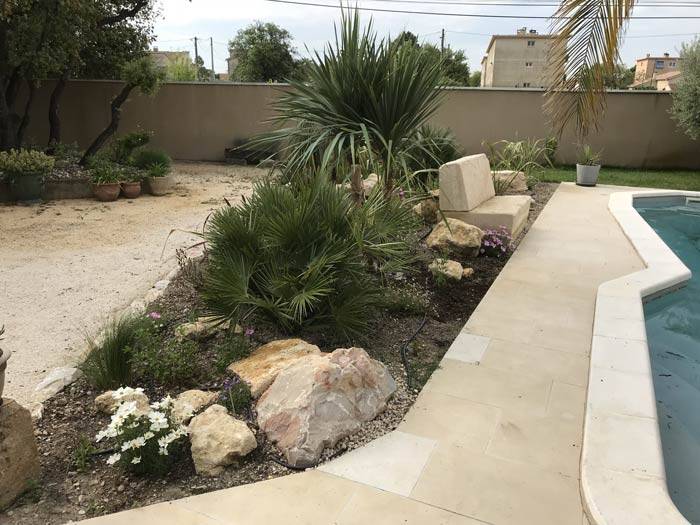 projet : banc en pierre de taille
