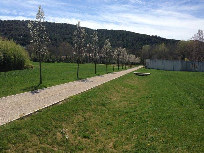 espace vert près de Carpentras